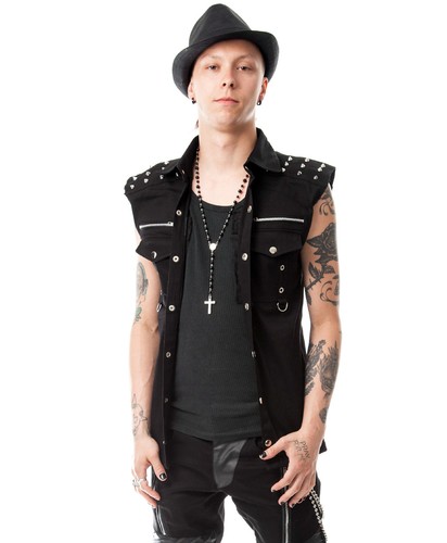 Vixxsin hemd ronnie gothic - vixxsin,