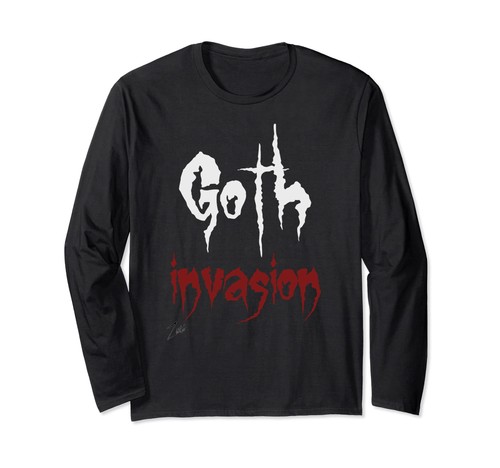Gothic langarmshirt halloween - langarmshirt,