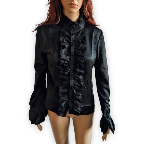 Rüschenhemd bluse rüschen - bluse,