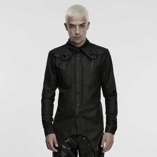 Punk rave gothic hemd - rave,