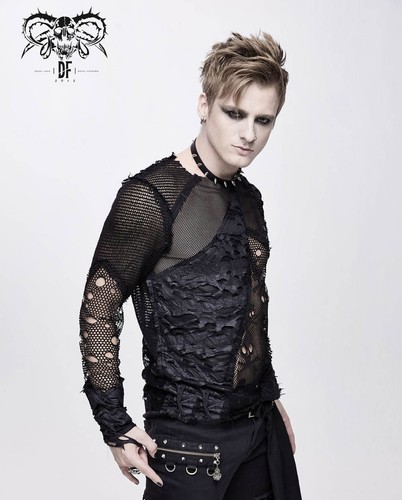 Devil fashion langarm top - top,