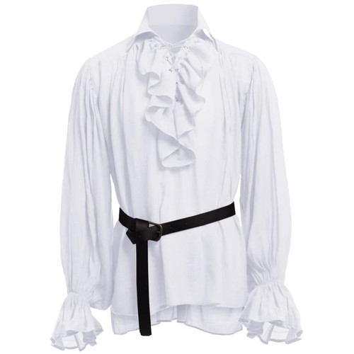 Piratenhemd herren renaissance - piratenhemd,
