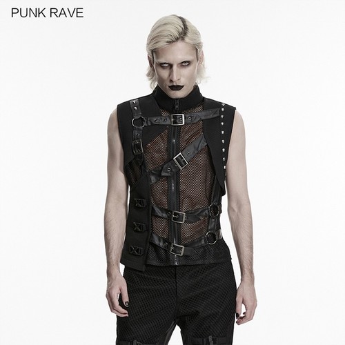 Punk rave men gothic - men,