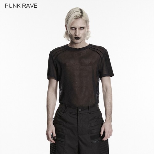 Punk rave men black gothic - rave,