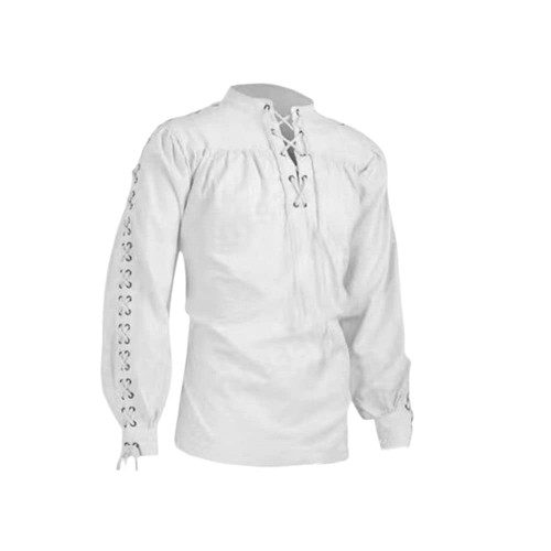 Piratenhemd herren weiß - herren,