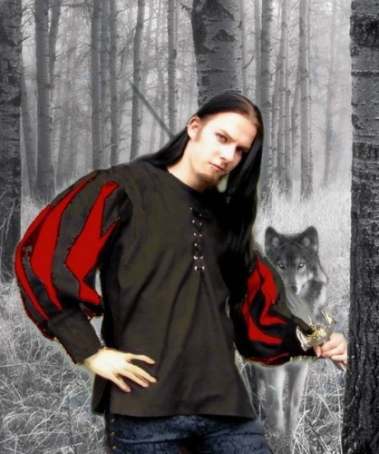 Gothic mittelalter larp hemd - larp,