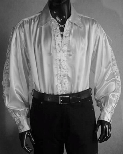 Gothic mittelalter larp hemd - gothic,