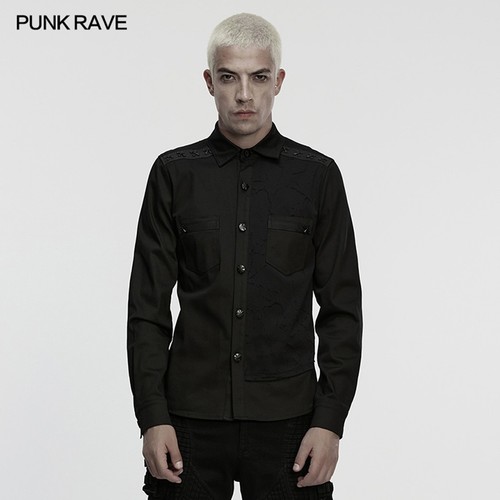 Punk rave men - men, black