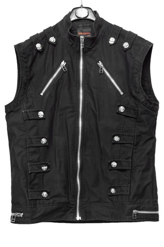 Queen darkness gothic weste - queen, of