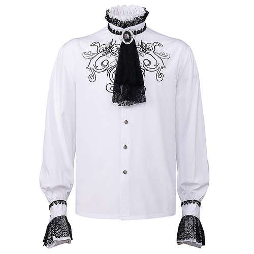 Herren gothic spitze stickerei - spitze,