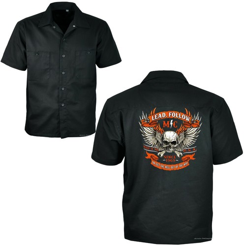 Hemd bikerstyle workshirt - hemd,